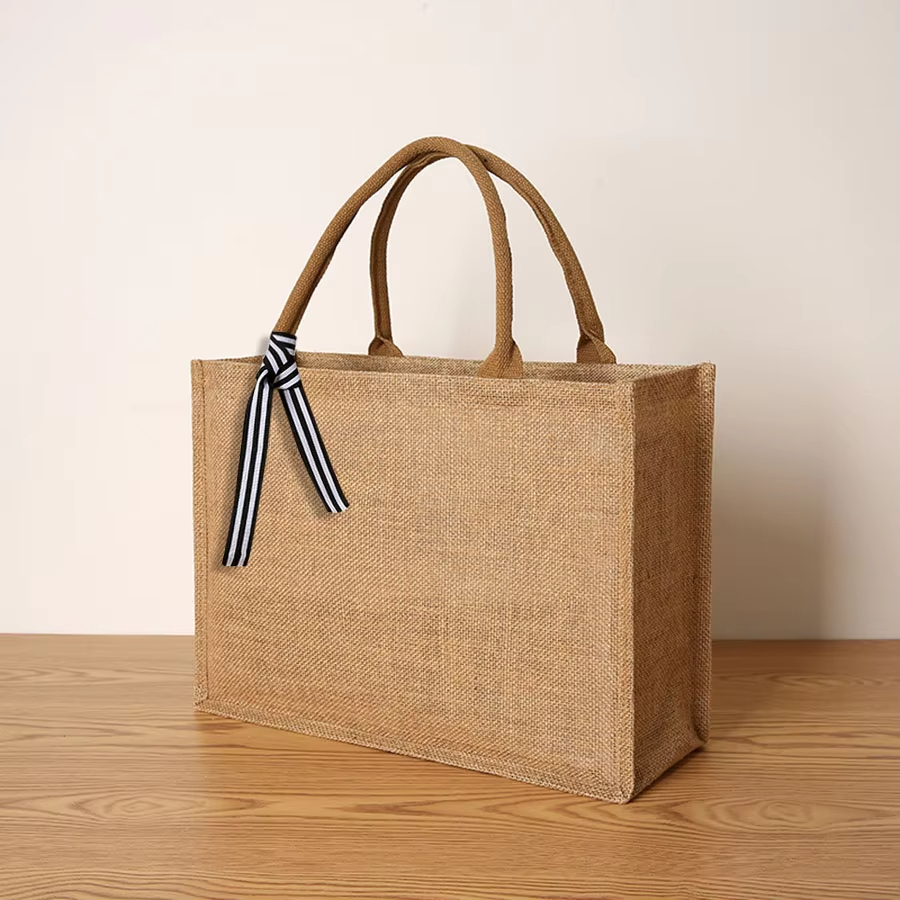 Nova sacola de linho grande ca - Linen Bag Bulk avaliação e preço