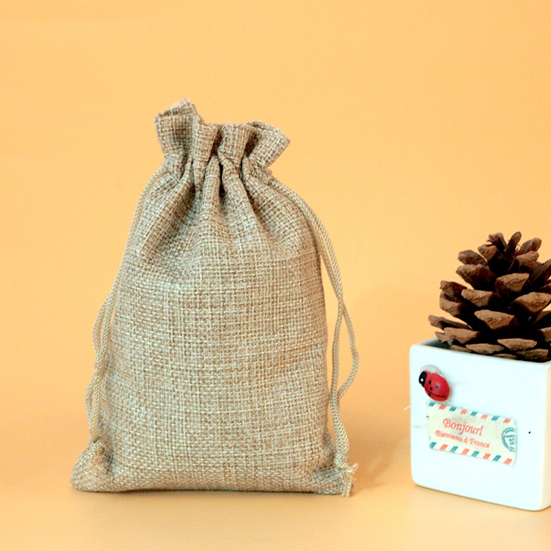 50 peças/lote 7x9 9x12 10x14 1 - Linen Bag Bulk avaliação e preço